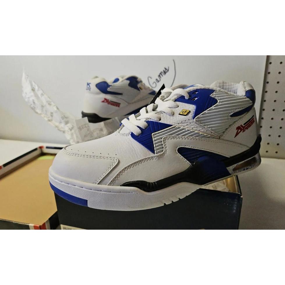 British Knights Dymacel Mid Tops Size 9 Shoes Nwt Rare Royal/Blue/Bl #00u
